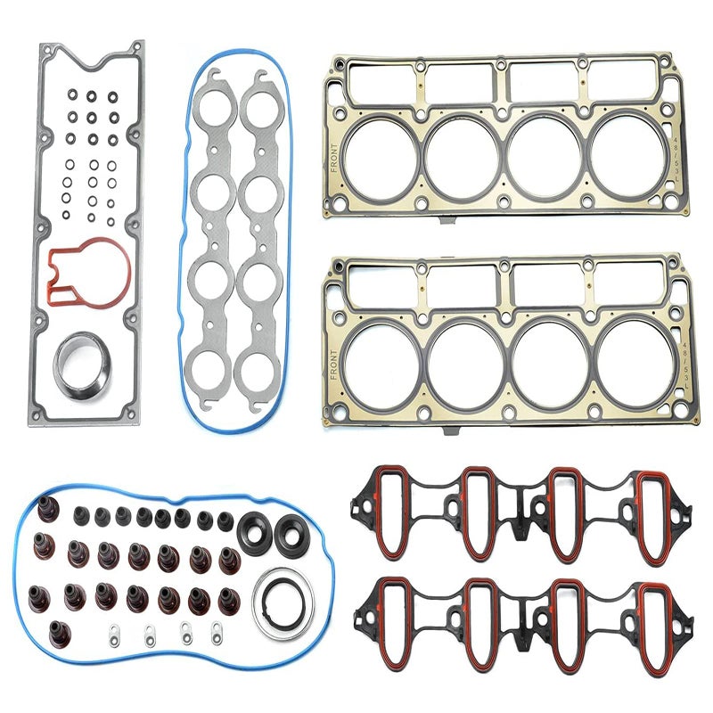 LIMICAR MLS Cylinder Head Gasket Set for Buick Rainier Cadillac Escalade Chevy Avalanche Colorado Express SSR Suburban Tahoe Trailblazer GMC Hummer H3 4.8 5.3 Engine V8 OHV VIN B C M 0 3 7 J P T V Z - Image 1